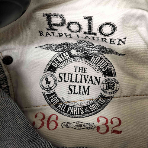 ポロラルフローレン POLO RALPH LAUREN 総柄 デニム メンズ 36/32