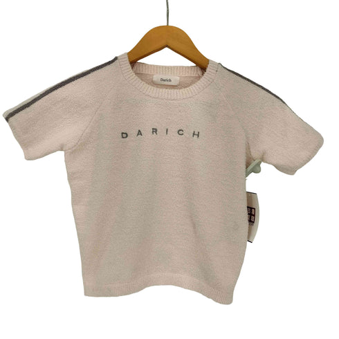 ダーリッチ Darich 25ss ラインパイルニットトップス レディース FREE