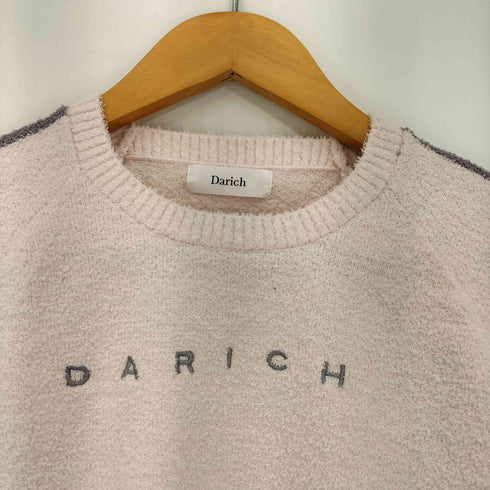 ダーリッチ Darich 25ss ラインパイルニットトップス レディース FREE