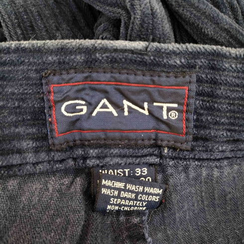 ガント GANT 90s 太畝 コーデュロイ ワイドパンツ メンズ W33