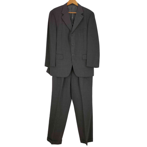 チャップスラルフローレン CHAPS RALPH LAUREN ウール100% 背抜き テーラードジャケット&パンツ セットアップ メンズ 96AB5