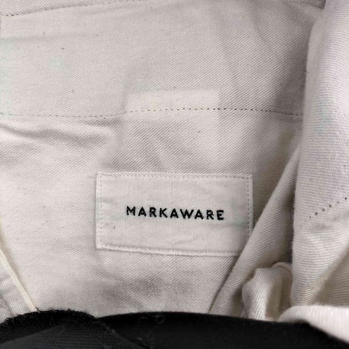 マーカウェア markaware FLAT FRONT TROUSERS ORGANIC COTTON DRY TWILL メンズ JPN:3