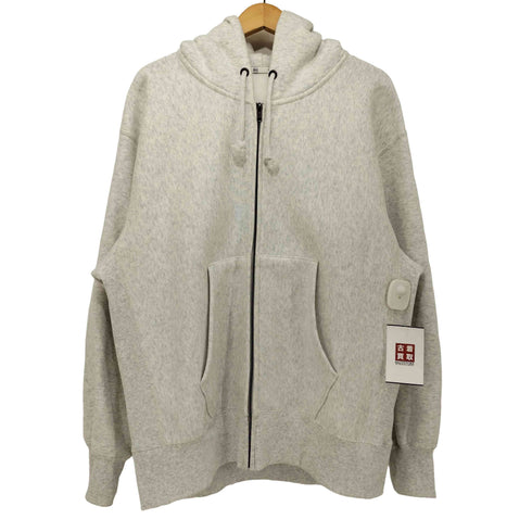 ジーユー GU 24AW ヘビーウェイト スウェット フルジップパーカ メンズ JPN:L