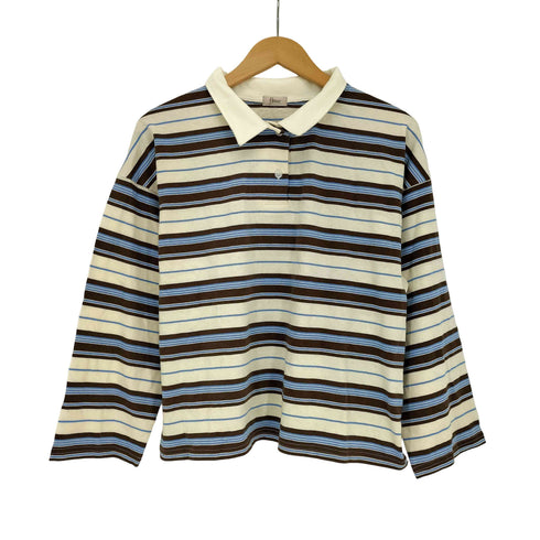 flower 25ss ヒズボーダートップ レディース FREE
