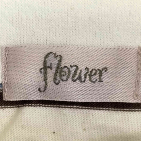 flower 25ss ヒズボーダートップ レディース FREE