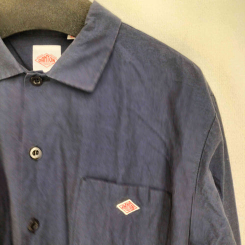 ダントン DANTON ワンポイント刺繍 L/S シャツ メンズ JPN:42