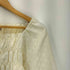 flower 25ss fleur shirring blouse フルールシャーリングブラウス レディース FREE