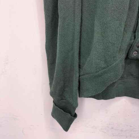 アイゾッド IZOD 90s メキシコ製 ロゴ刺繍 カーディガン メンズ import:L