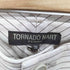 トルネードマートファム TORNADO MART FEMME ストライプフレアパンツ ローライズ y2k レディース JPN:38
