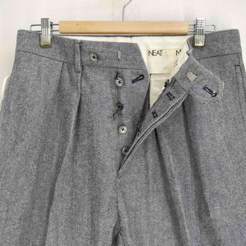 ニート NEAT American Woolen Company 混紡ウール ツータック スラックスパンツ メンズ JPN:48