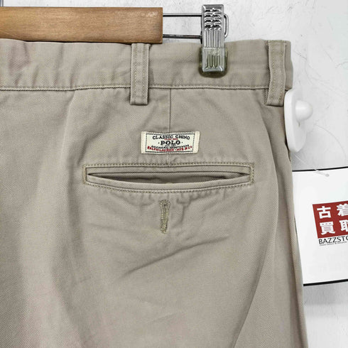 ポロバイラルフローレン Polo by RALPH LAUREN 00s andrew pant ポロチノ 2タック ワイドテーパード チノパンツ メンズ 36/29