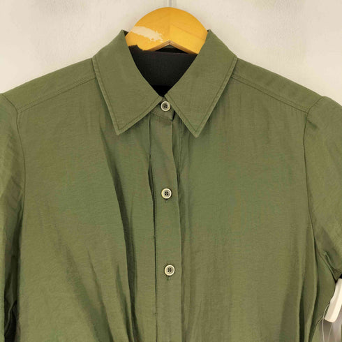 ザラ ZARA ベルトデザイン シャツワンピース レディース import:XS