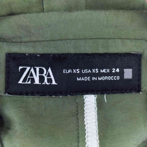 ザラ ZARA ベルトデザイン シャツワンピース レディース import:XS