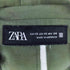 ザラ ZARA ベルトデザイン シャツワンピース レディース import:XS