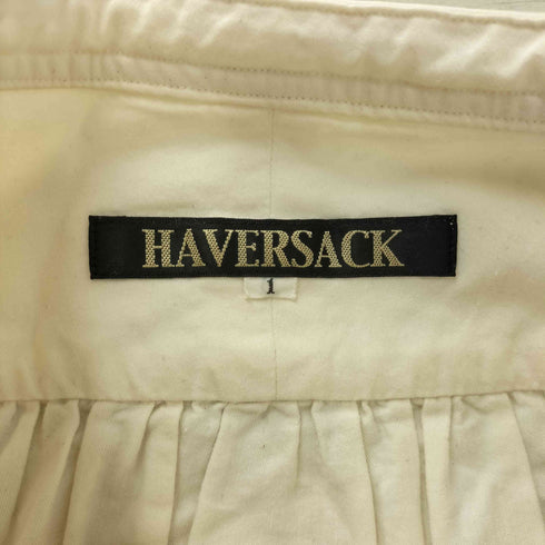 ハバーサック HAVERSACK バンドカラー L/S シャツ メンズ JPN:1
