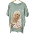 アーティストプリント クルーネック tシャツ メンズ import:L