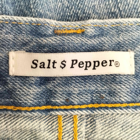 SALT & PEPPER ボタンフライ ストレートデニム メンズ UK:28-29