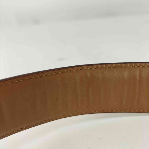 ブルックスブラザーズ BROOKS BROTHERS イタリア製 メタルバックル レザー ドレスベルト レディース 36
