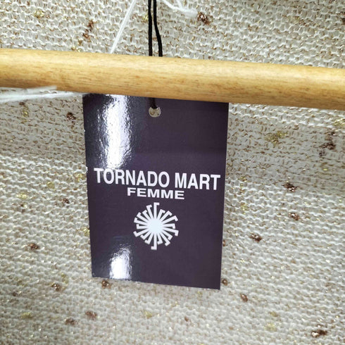 トルネードマートファム TORNADO MART FEMME ラメカーディガン y2k レディース FREE