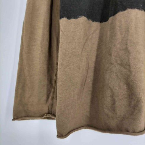 ルシアンペラフィネ Lucien Pellat-Finet イタリア製 スカル ボーダー リブ無し ロングスリーブTシャツ y2k メンズ 9