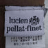 ルシアンペラフィネ Lucien Pellat-Finet イタリア製 スカル ボーダー リブ無し ロングスリーブTシャツ y2k メンズ 9