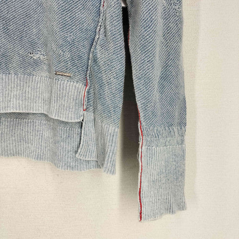 ディーゼル DIESEL ダメージコットンニット レディース import:M