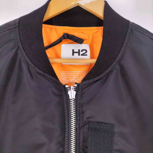 エイチアンドエム H&M H2 リバーシブルフライトジャケット メンズ import:XL
