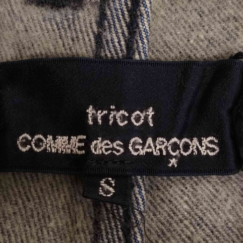 トリココムデギャルソン tricot COMME des GARCONS 13AW AD2013 デニムベイカーパンツ レディース JPN:S