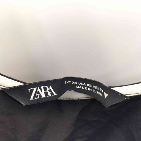 ザラ ZARA バルーンシルエット ナイロンワンピース レディース import:XS