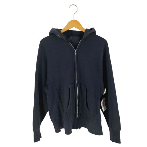 チャンピオン Champion 80S トリコタグ前期 USA製 目無し リバースウィーブ TALON ジップアップパーカー メンズ import:M