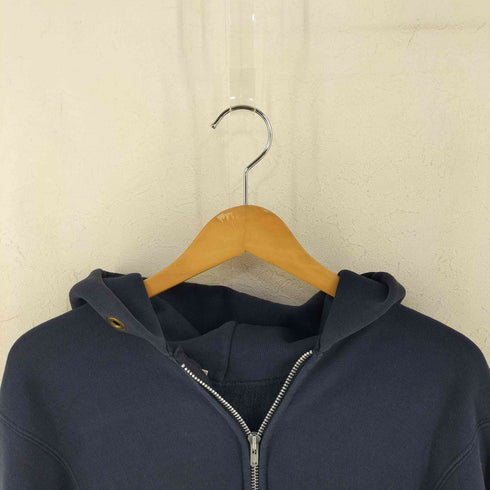 チャンピオン Champion 80S トリコタグ前期 USA製 目無し リバースウィーブ TALON ジップアップパーカー メンズ import:M