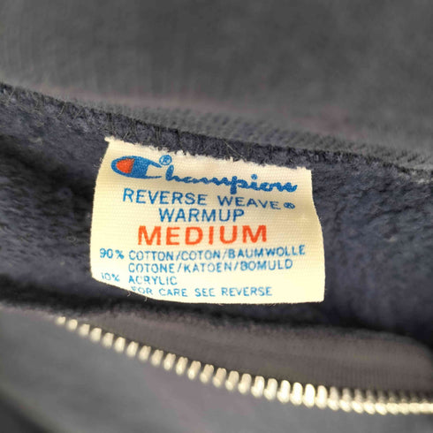 チャンピオン Champion 80S トリコタグ前期 USA製 目無し リバースウィーブ TALON ジップアップパーカー メンズ import:M