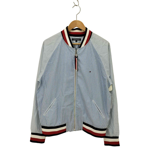 トミーヒルフィガー TOMMY HILFIGER ストライプ ブルゾン メンズ JPN:L