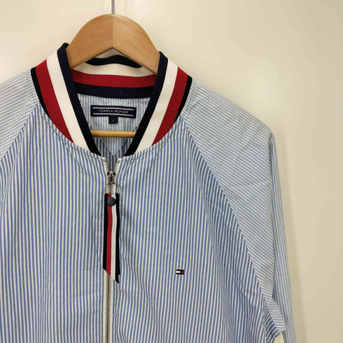 トミーヒルフィガー TOMMY HILFIGER ストライプ ブルゾン メンズ JPN:L