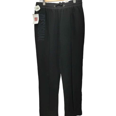 デシグアル Desigual ロゴ入りスウェットパンツ (BLACK) メンズ JPN:M
