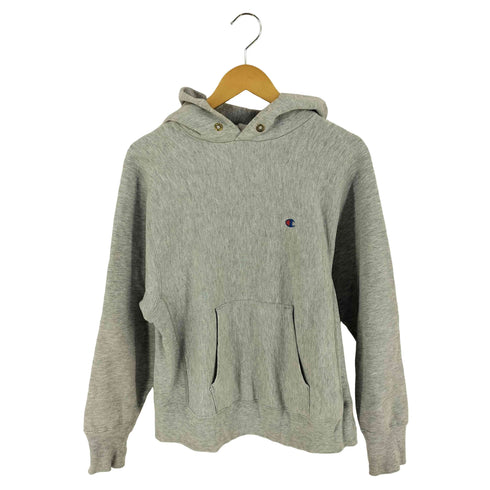 チャンピオン Champion 80S トリコタグ後期 USA製 リバースウィーブ ロゴ刺繍 プルオーバーパーカー メンズ import:M