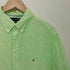 トミーヒルフィガー TOMMY HILFIGER S/S ボタンダウン リネンシャツ メンズ JPN:M