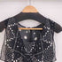 アナスイ ANNA SUI シルク100 ドット柄 ノースリーブワンピース レディース JPN:2