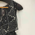 アナスイ ANNA SUI シルク100 ドット柄 ノースリーブワンピース レディース JPN:2
