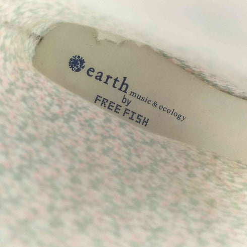 アースミュージックアンドエコロジー earth music&ecology 花柄レインブーツ 長靴 レディース JPN:36
