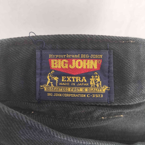ビッグジョン BIG JOHN ブラックデニム メンズ