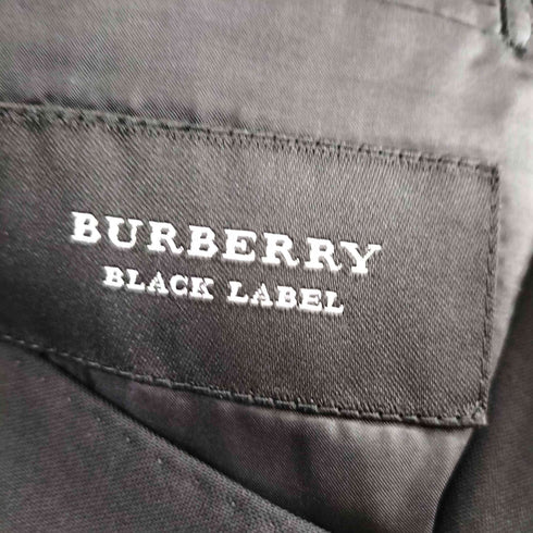 バーバリーブラックレーベル BURBERRY BLACK LABEL ウール スーツ セットアップ メンズ