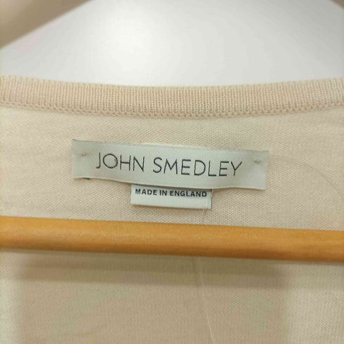 ジョンスメドレー JOHN SMEDLEY Vネック コットンニット レディース