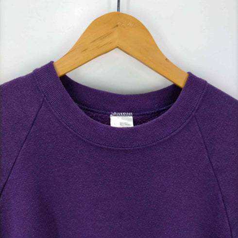 90S FRUIT OF THE LOOM ボディ USA製 CASUAL WEAR ラグランスリーブ ブランク スウェット メンズ import:L