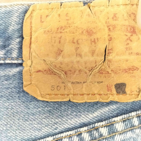 リーバイス Levis 80S 524刻印 エルパソ工場 501 赤耳 ボタンフライ デニムパンツ メンズ W29 L34