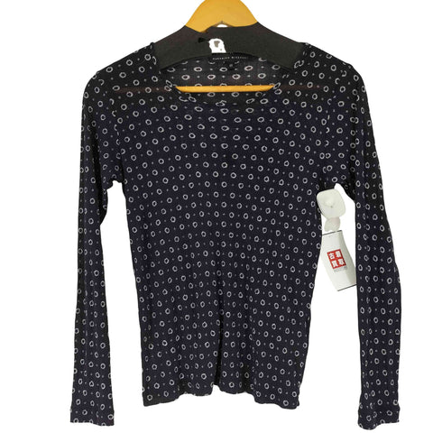 MASAHIRO MIYAZAKI 総柄 シアー L/S Tシャツ レディース JPN:40