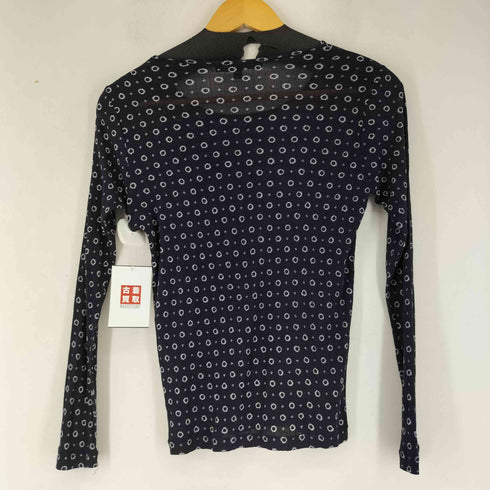 MASAHIRO MIYAZAKI 総柄 シアー L/S Tシャツ レディース JPN:40