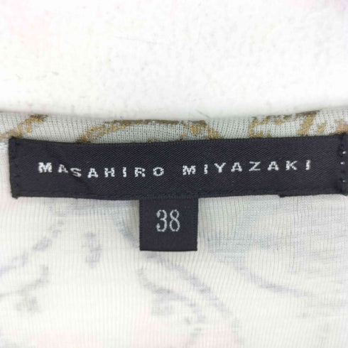 MASAHIRO MIYAZAKI 総柄 L/S Tシャツ レディース JPN:38