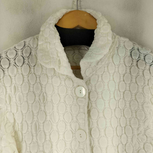 コイビトミサキ koibito misaki ラッセルレース 丸襟 ジャケット レディース M-L