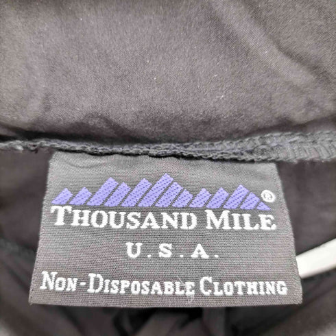 サウザンドマイル THOUSAND MILE 2タック クロップド ワイドパンツ レディース FREE